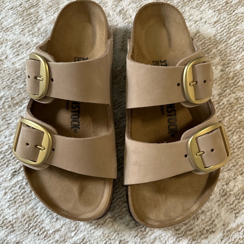 Like New Birkenstock Big Buckle Arizona 37